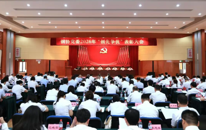 钢协党委隆重召开2026年“创先争优”表彰大会